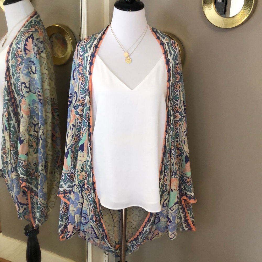 Anthropologie Kimono One Size